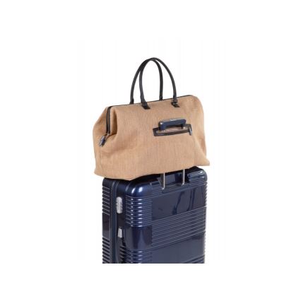 Childhome - Сумка для сповивання MOMMY BAG RAFFIA LOOK бежевий