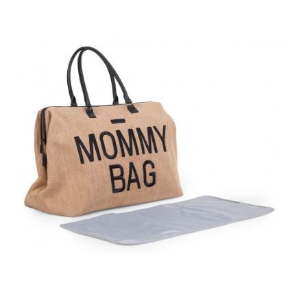 Childhome - Сумка для сповивання MOMMY BAG RAFFIA LOOK бежевий