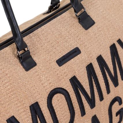 Childhome - Сумка для сповивання MOMMY BAG RAFFIA LOOK бежевий