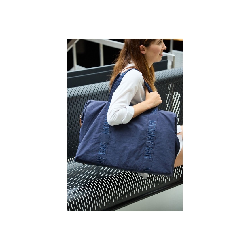 Childhome - Сумка для сповивання MOMMY BAG синій