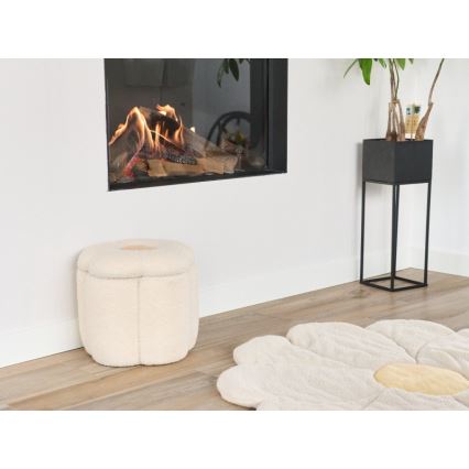 Childhome - Табурет FLOWER диаметр 35 см кремовый