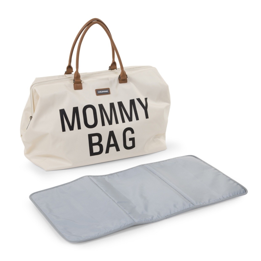 Childhome - Сумка для пеленания MOMMY BAG кремовая