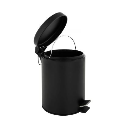 Чорне сміттєве відро 3 л