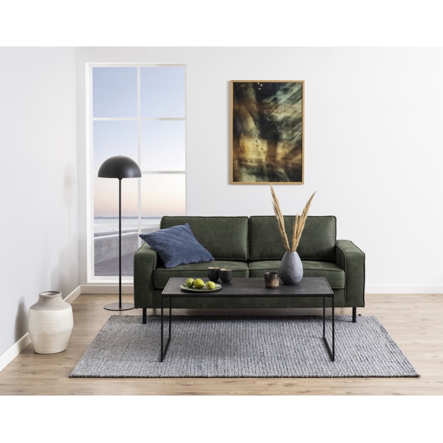 Чорний журнальний столик ALMA