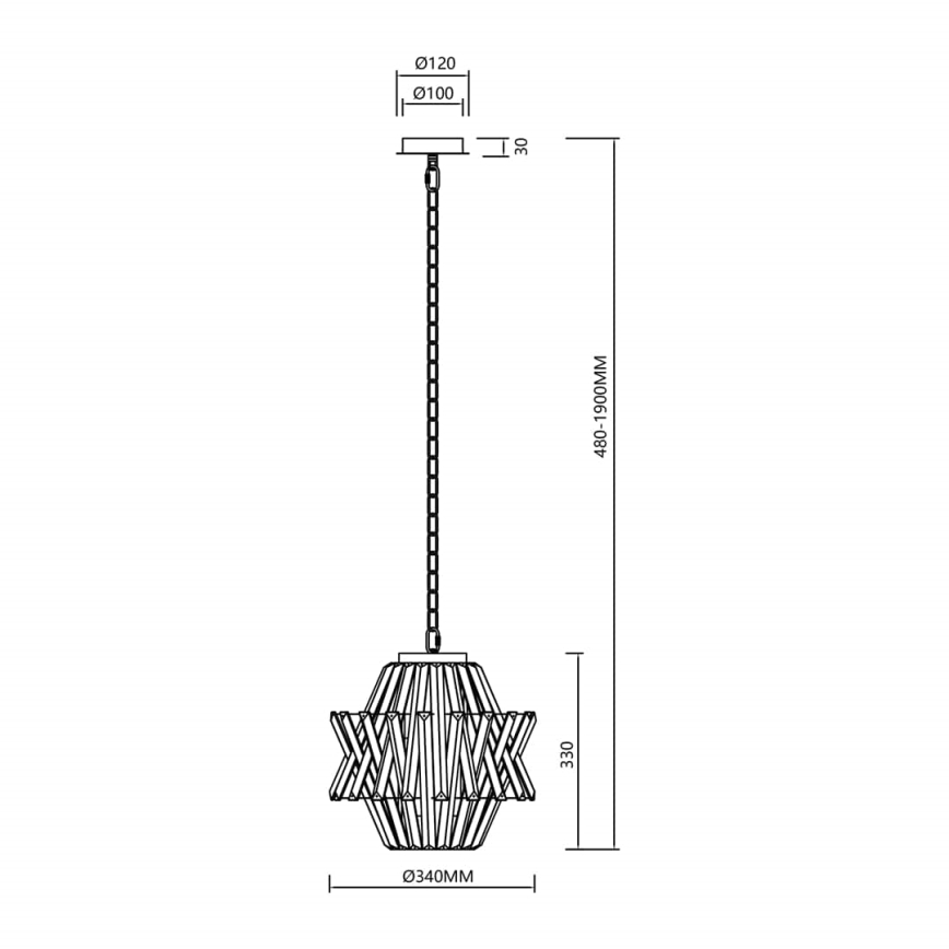 Хрустальная люстра на цепи CROWN 4xE14/40W/230V блестящий хром