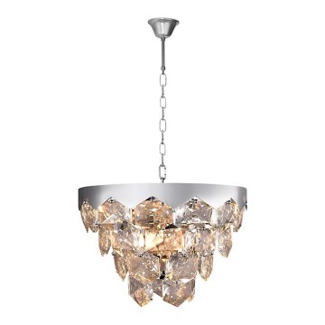 Хрустальная люстра на цепи GRACE 6xE14/40W/230V