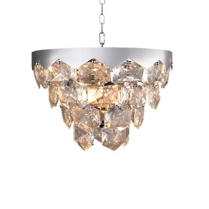 Хрустальная люстра на цепи GRACE 6xE14/40W/230V