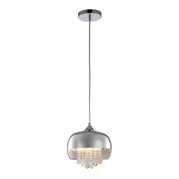 Хрустальная подвесная люстра LUNA 1хE14/40W/230V