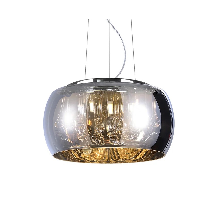 Хрустальная подвесная люстра ROMEO 6xG9/8W/230V