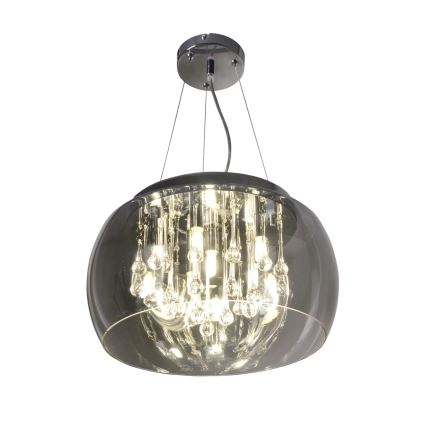 Хрустальная подвесная люстра ROMEO 6xG9/8W/230V