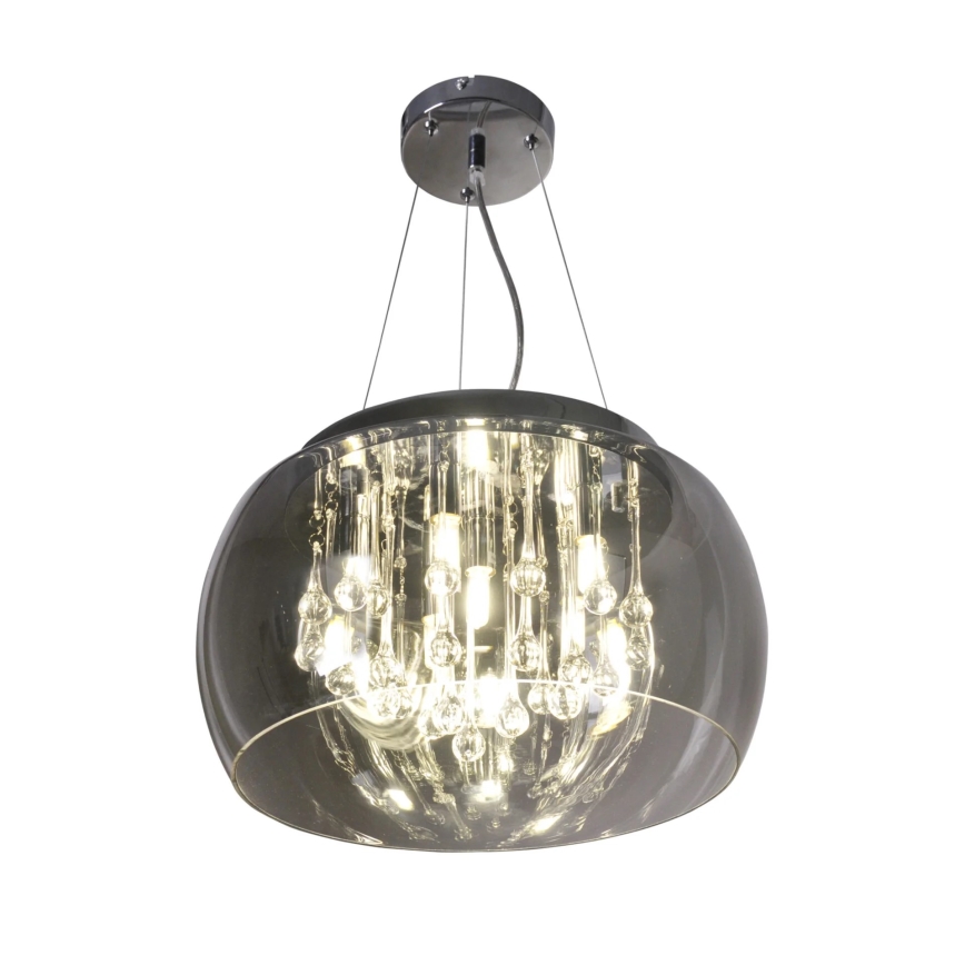 Хрустальная подвесная люстра ROMEO 6xG9/8W/230V