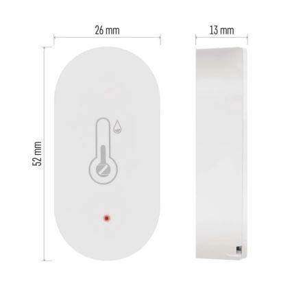 Цифровий бездротовий термометр GoSmart 1×CR2032