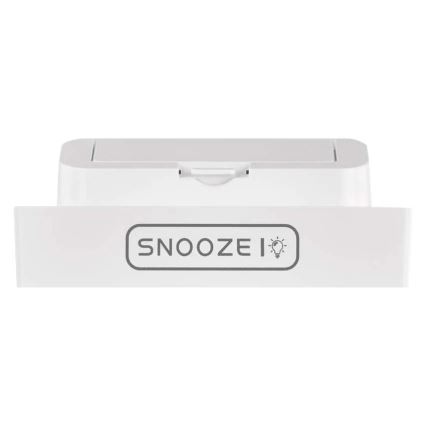 Цифровий термометр з гігрометром 1xAA білий