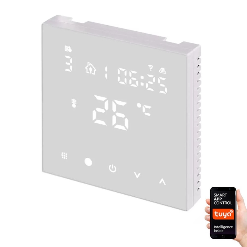 Цифровий термостат для підлогового опалення GoSmart 230V/16A Wi-Fi Tuya