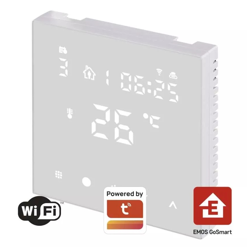 Цифровий термостат для підлогового опалення GoSmart 230V/16A Wi-Fi Tuya