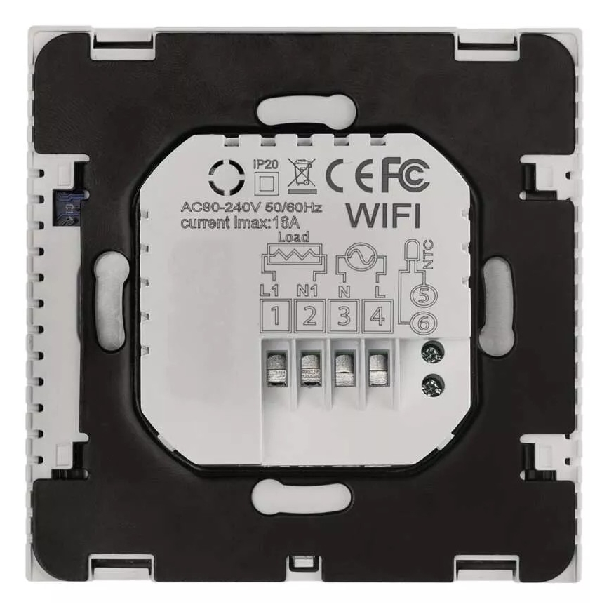 Цифровий термостат для підлогового опалення GoSmart 230V/16A Wi-Fi Tuya