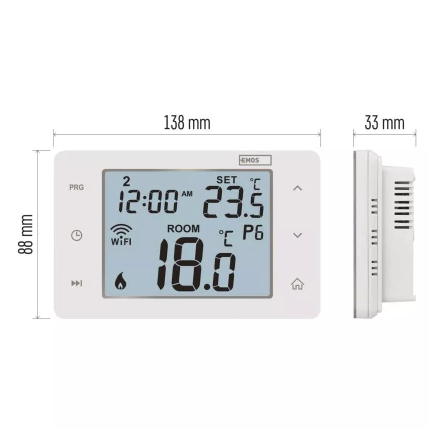 Цифровий термостат GoSmart 230V/6A