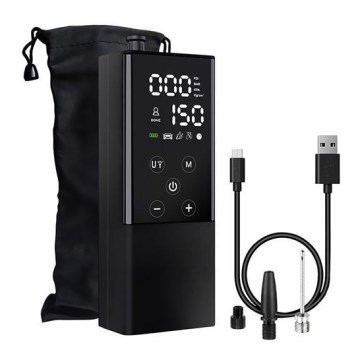 Цифровий кишеньковий компресор 2000 mAh 5V чорний