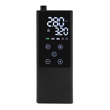 Цифровий кишеньковий компресор 4000 mAh 5V чорний