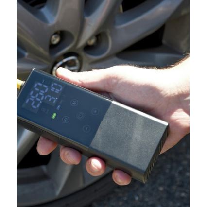 Цифровий кишеньковий компресор 4000 mAh 5V чорний