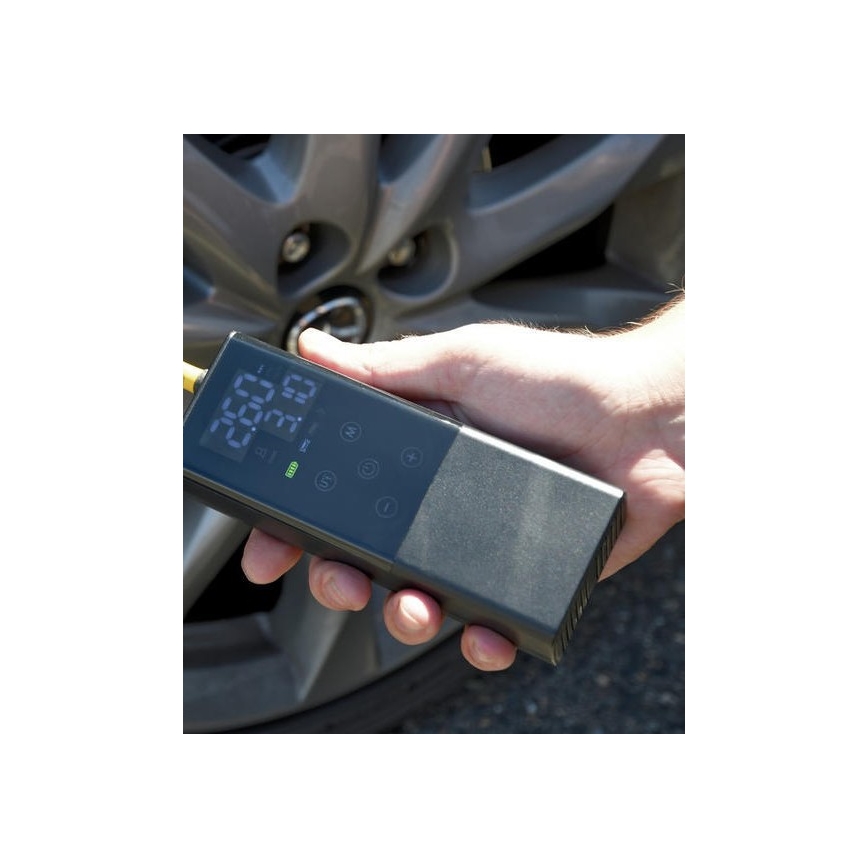 Цифровий кишеньковий компресор 4000 mAh 5V чорний