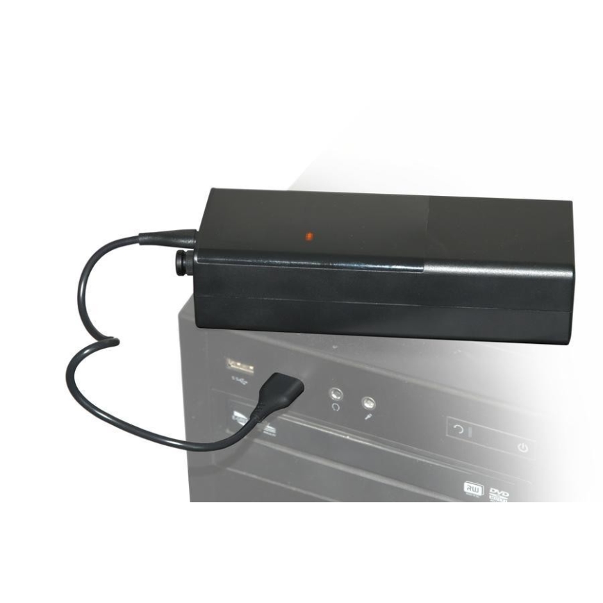 Цифровий кишеньковий компресор 4000 mAh 5V чорний