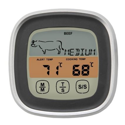 Цифровой термометр для мяса с зондом -20-300°C 2xAAA