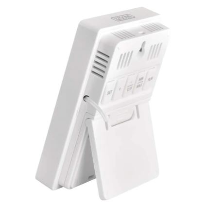 Цифровой термометр-гигрометр 2xAAA, белый