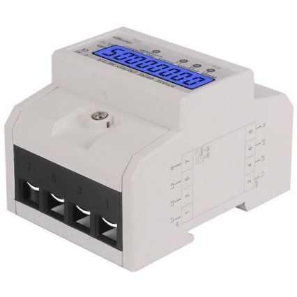 Цифровой трехфазный счетчик электроэнергии на DIN-рейку DDS024