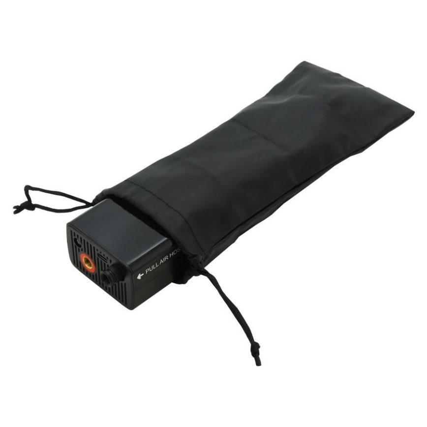Цифровой карманный компрессор 4000 mAh 5V черный