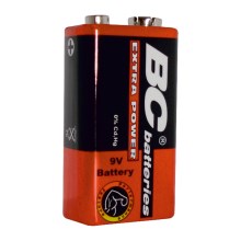 Цинк-хлоридная батарейка EXTRA POWER 9V