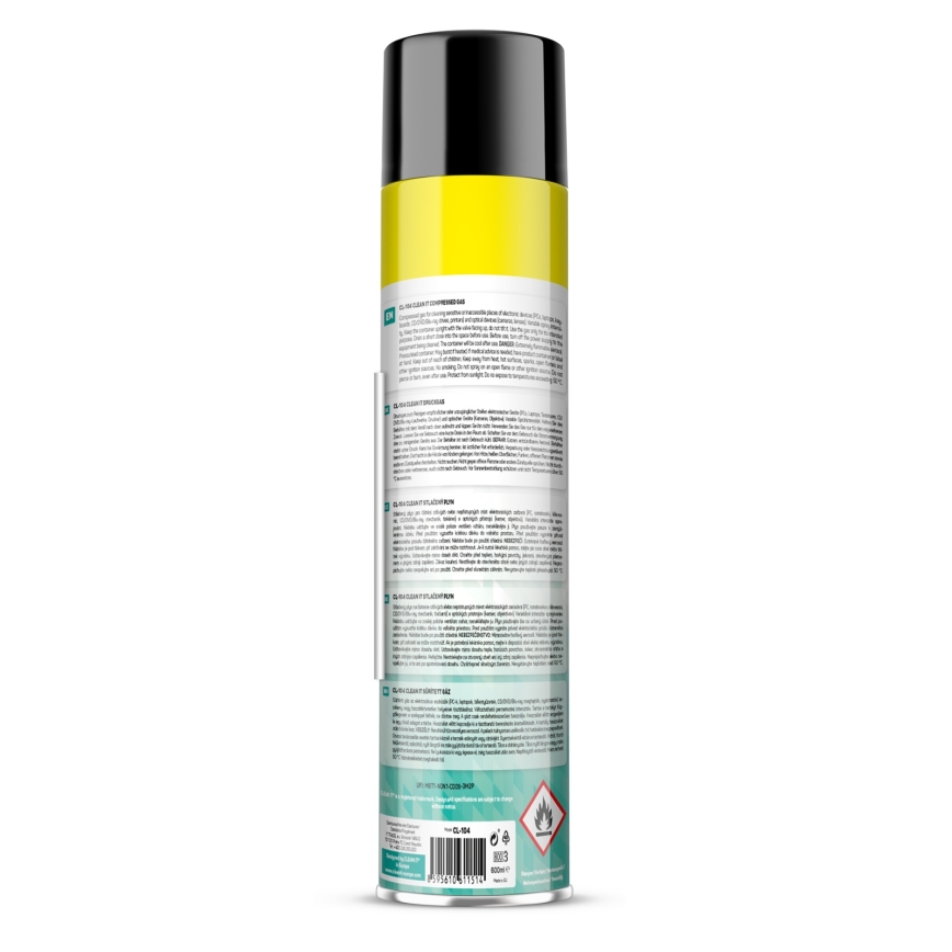 CLEAN IT CL-104 - Сжатый газ для очистки электронных устройств 600 мм