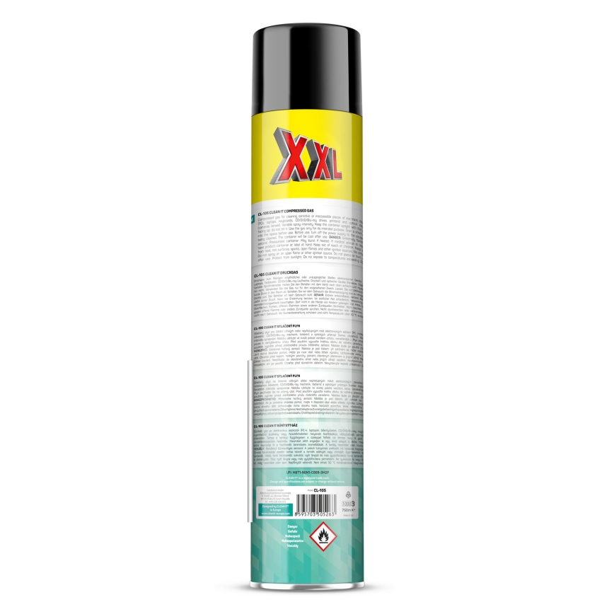 CLEAN IT CL-105 - Сжатый газ для очистки электронных устройств 750 мм