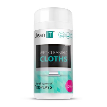 CLEAN IT CL-141 - Влажные салфетки для чистки экрана 100 шт.