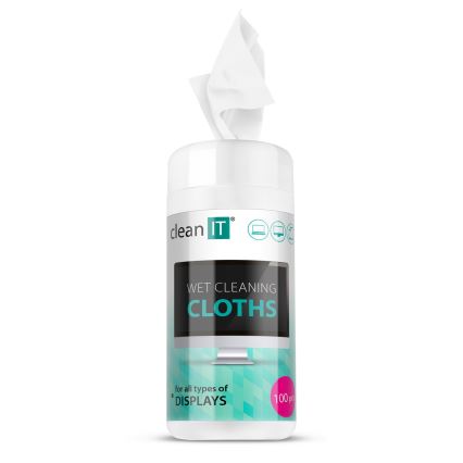 CLEAN IT CL-141 - Влажные салфетки для чистки экрана 100 шт.