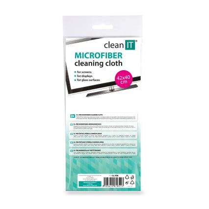 CLEAN IT CL-700 - Серветка для чищення з мікрофібри 40x42 см синій