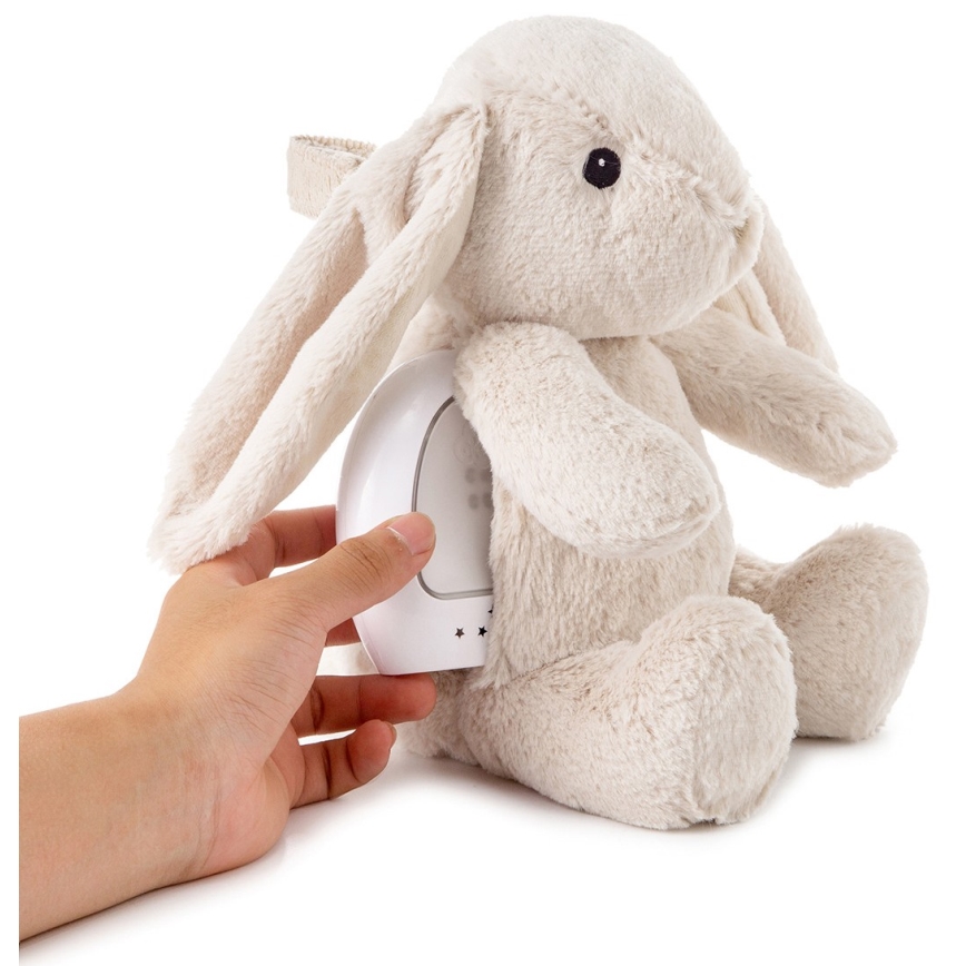 Cloud B - Іграшка для засинання з мелодією і світлом кролик + USB