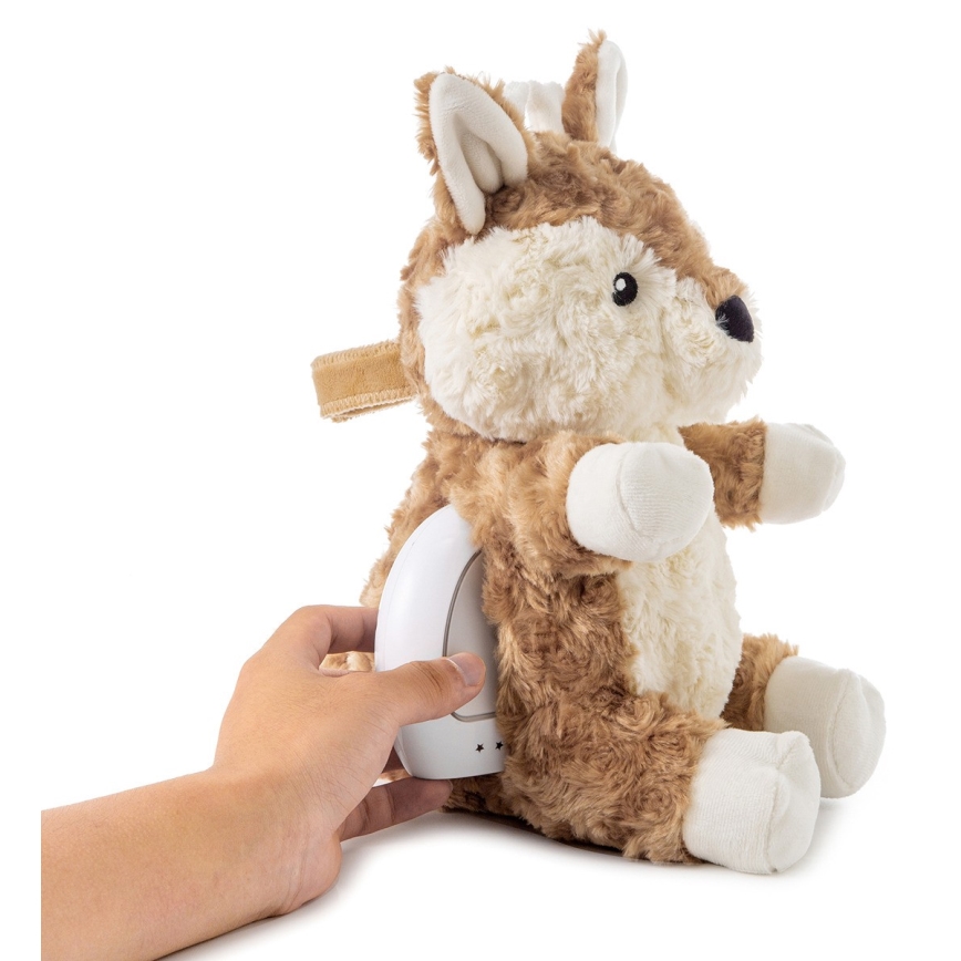 Cloud B - Игрушка для засыпания с музыкой и светом олененок + USB