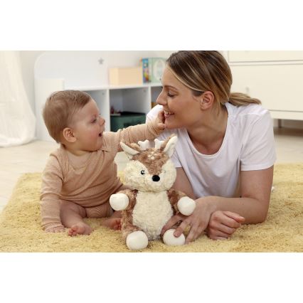 Cloud B - Нічник з мелодією та світлом Оленятко + USB