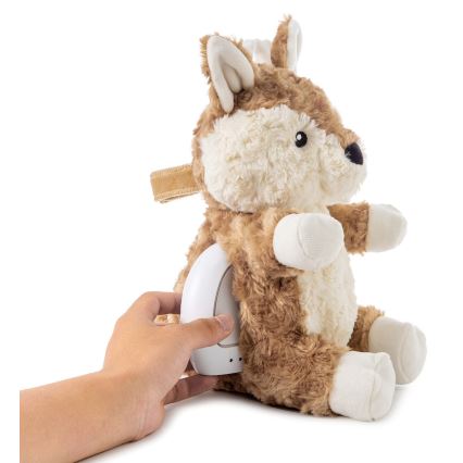 Cloud B - Нічник з мелодією та світлом Оленятко + USB