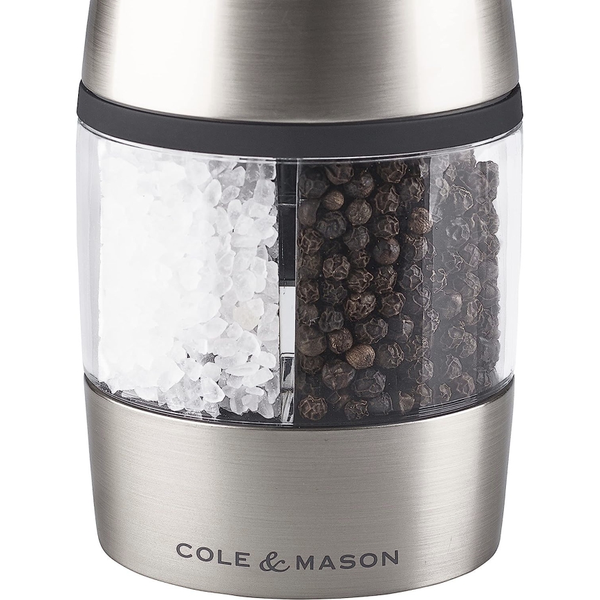Cole&Mason - Электрическая мельница для специй 2в1 KEW 6xAAA 21 см