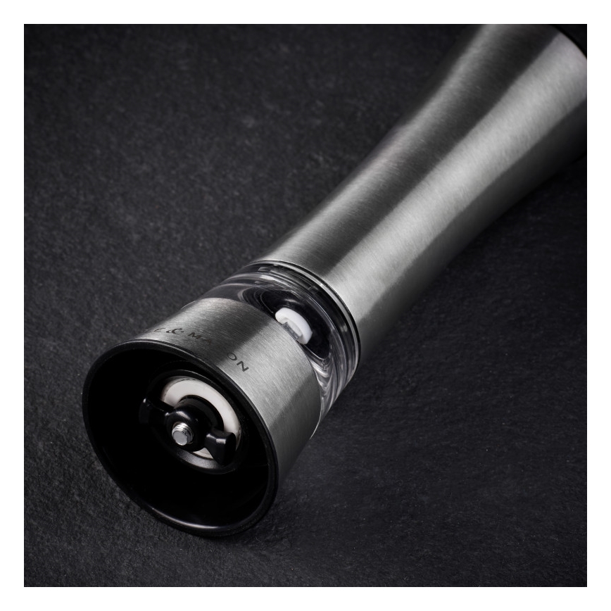 Cole&Mason - Электрический salt or pepper grinder BURFORD 4xAAA 18 cm матовый хром