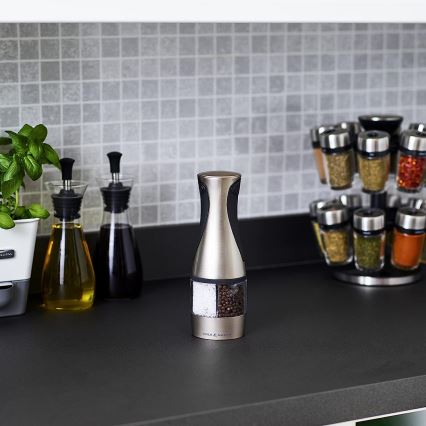 Cole&Mason - Электрическая мельница для специй 2в1 KEW 6xAAA 21 см