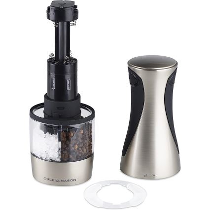 Cole&Mason - Электрическая мельница для специй 2в1 KEW 6xAAA 21 см