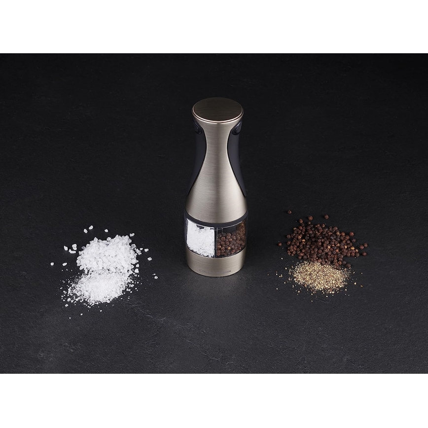 Cole&Mason - Електричний млинок для приправ 2v1 KEW 6xAAA 21 см