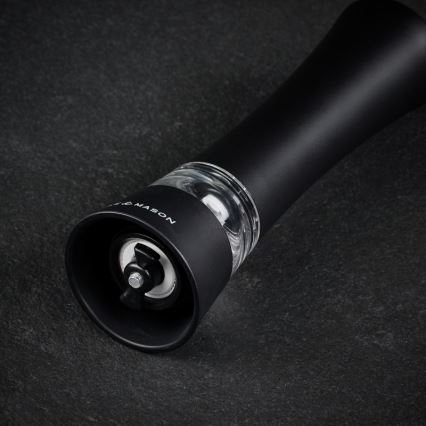 Cole&Mason - Електричний млинок для спецій BURFORD 4xAAA 18 см чорний