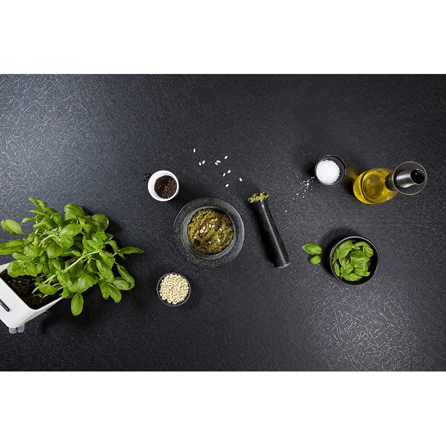 Cole&Mason - Гранитная ступка с пестиком GRANITE диам. 18 см гранит/черный