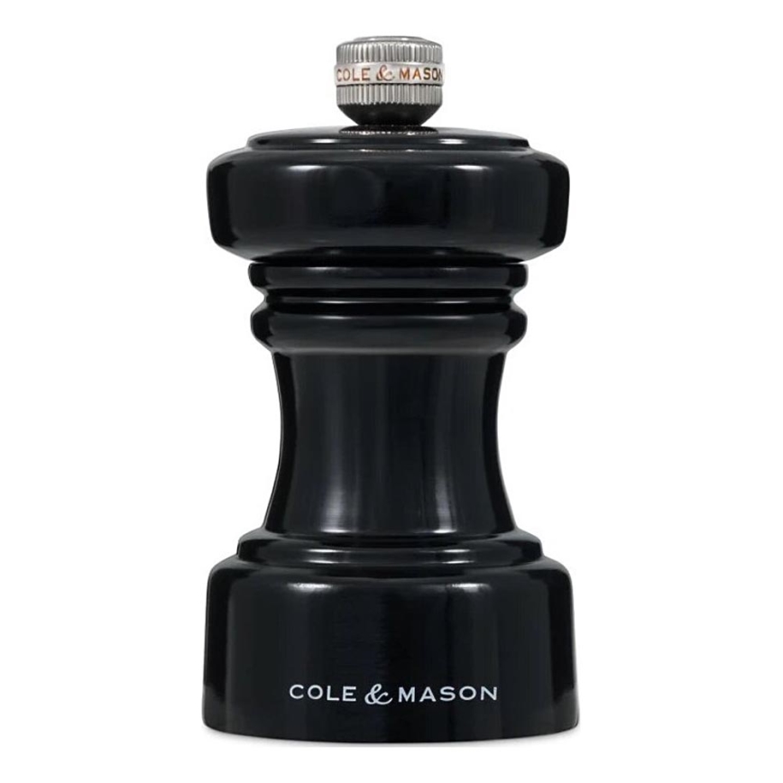 Cole&Mason - Мельница для перца HOXTON 10,4 см бук/черный глянец