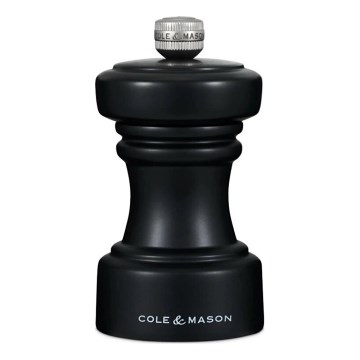 Cole&Mason - Мельница для перца HOXTON 10,4 см бук/матовый черный