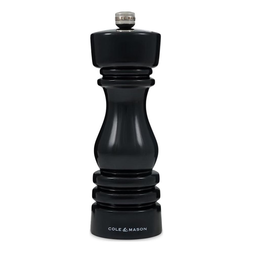 Cole&Mason - Мельница для перца LONDON 18 см бук/черный